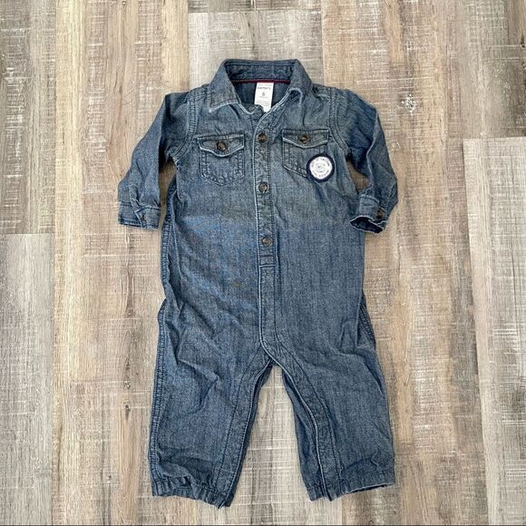 Carters denim romper   - Picture 1 of 2